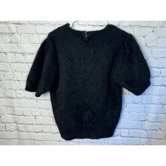 100% Alpaca Vintage Embroidered Sweater Top - Picture 2 of 5